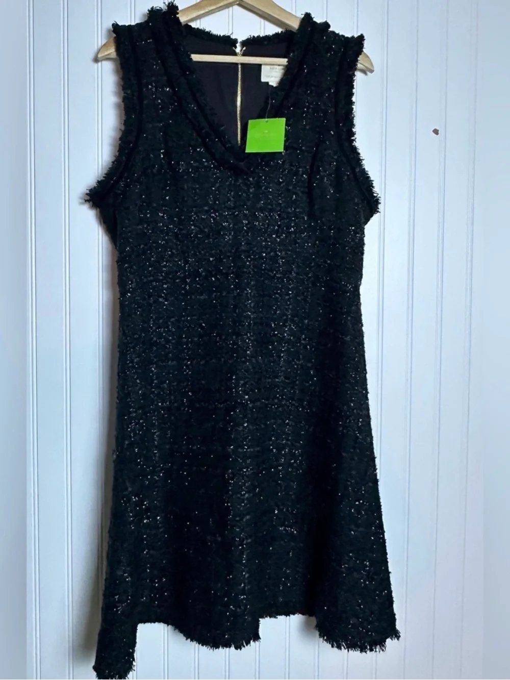 Kate Spade New York Sparkle Tweed Dress Sz 12